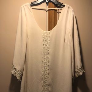 ASTR cream dress size medium